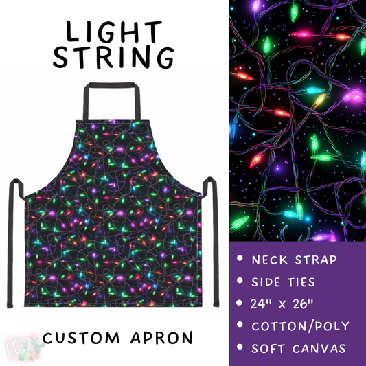 Batch #416 - Baking Spirits Bright 2 - Closes 9/19 - ETA early Nov - Light String Apron