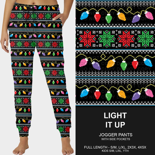 B255 - Preorder Light It Up Joggers (Closes 10/12. ETA early Dec.)