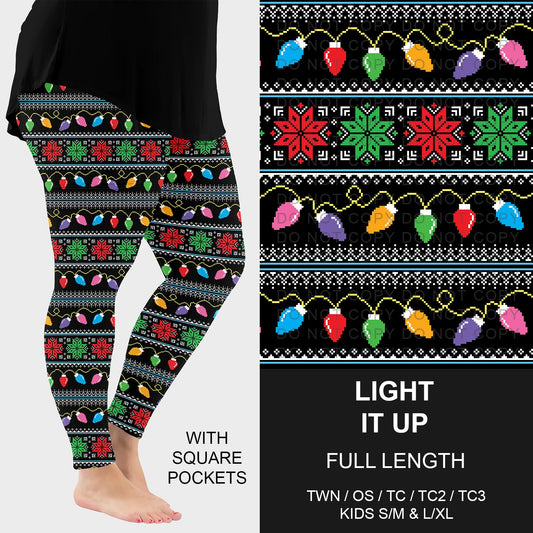 B255 - Preorder Light It Up Leggings w/ Pockets (Closes 10/12. ETA early Dec.)
