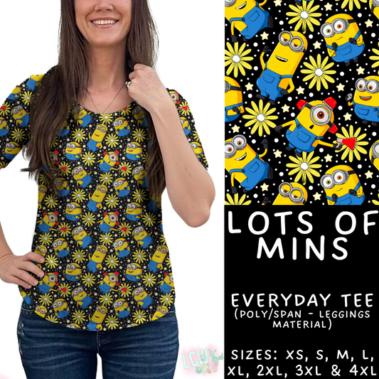 Batch #454 - Cool Characters 10 - Closes 11/26 - ETA mid Jan - Lots of Mins Everyday Tee