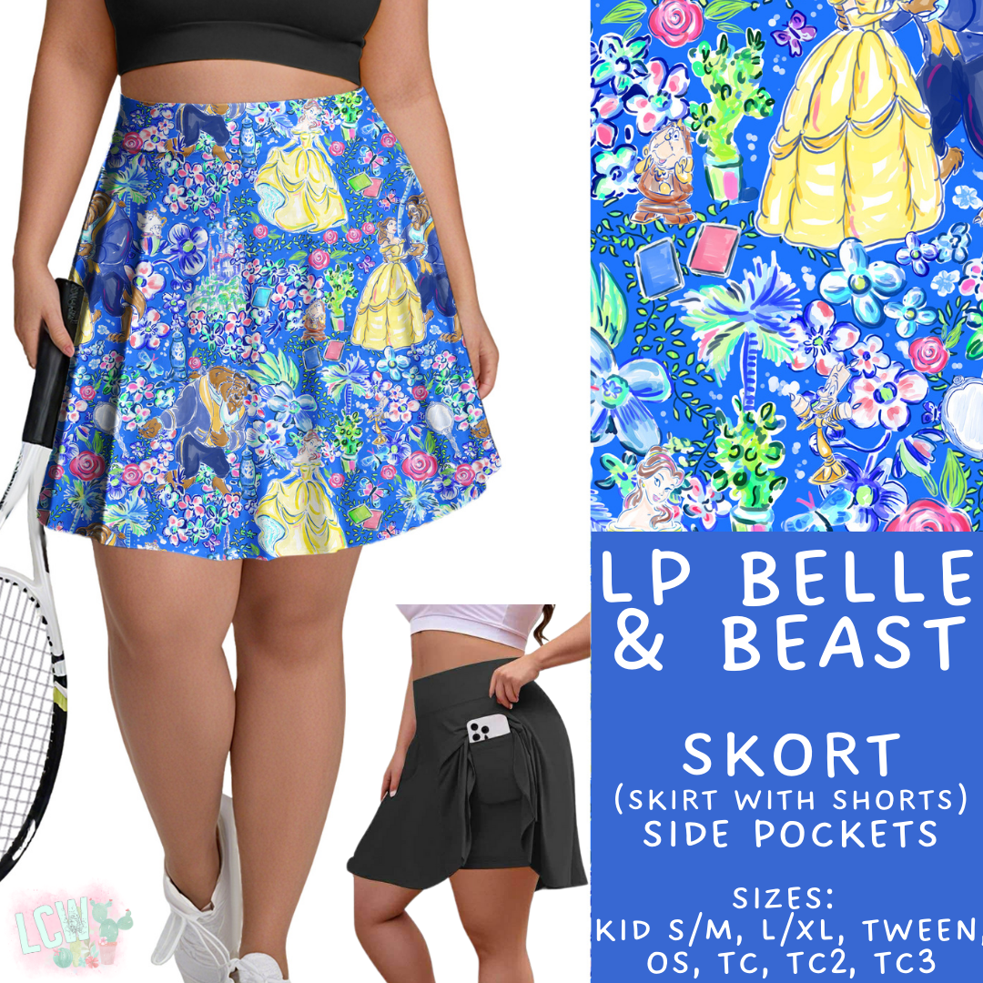Batch #426 - LP Collection - Closes 10/8 - ETA late Nov - LP Belle & Beast Skort