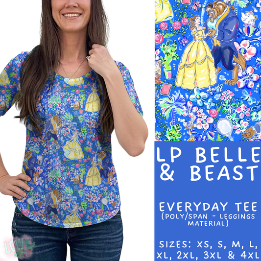 Batch #426 - LP Collection - Closes 10/8 - ETA late Nov - LP Belle & Beast Everyday Tee