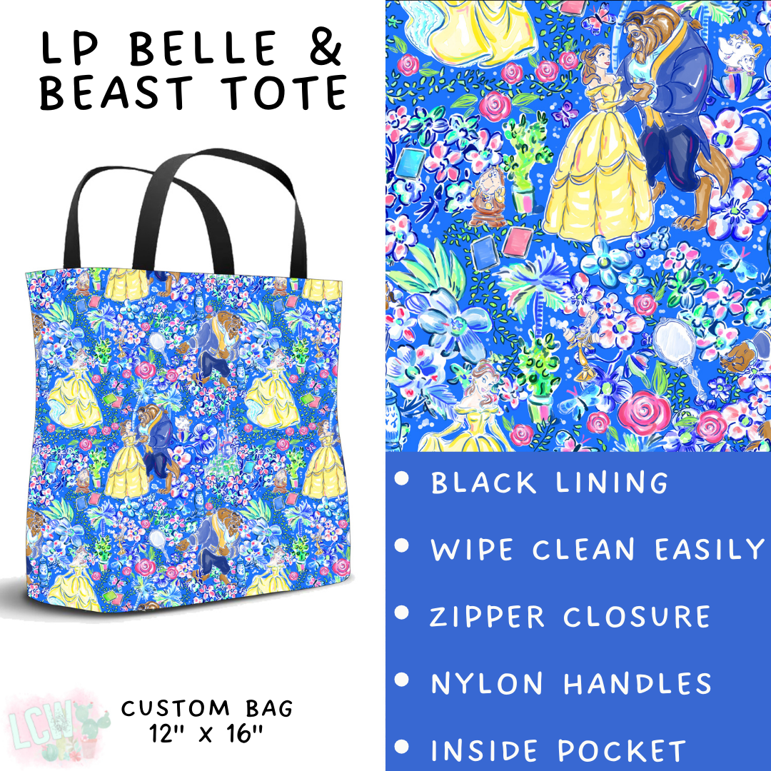 Batch #426 - LP Collection - Closes 10/8 - ETA late Nov - LP Belle & Beast Tote