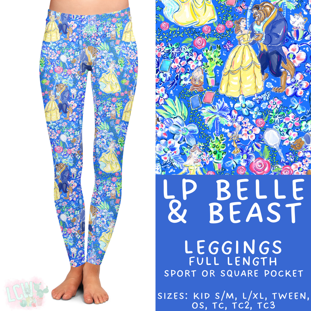 Batch #426 - LP Collection - Closes 10/8 - ETA late Nov - LP Belle & Beast Full Length Leggings