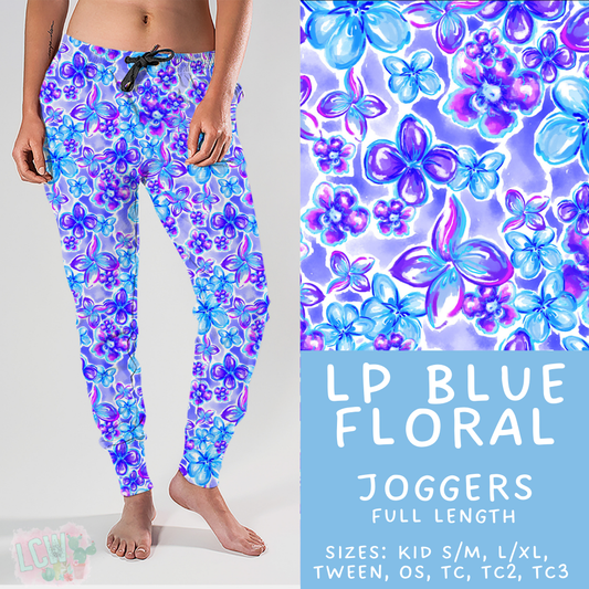 Batch #426 - LP Collection - Closes 10/8 - ETA late Nov - LP Blue Floral Joggers