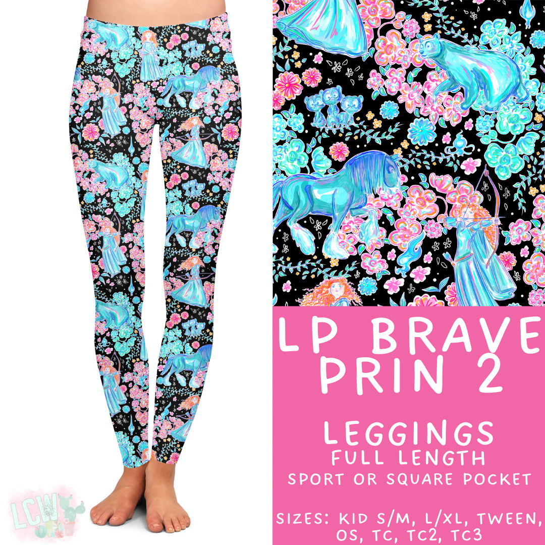 Batch #426 - LP Collection - Closes 10/8 - ETA late Nov - LP Brave Prin 2 Full Length Leggings