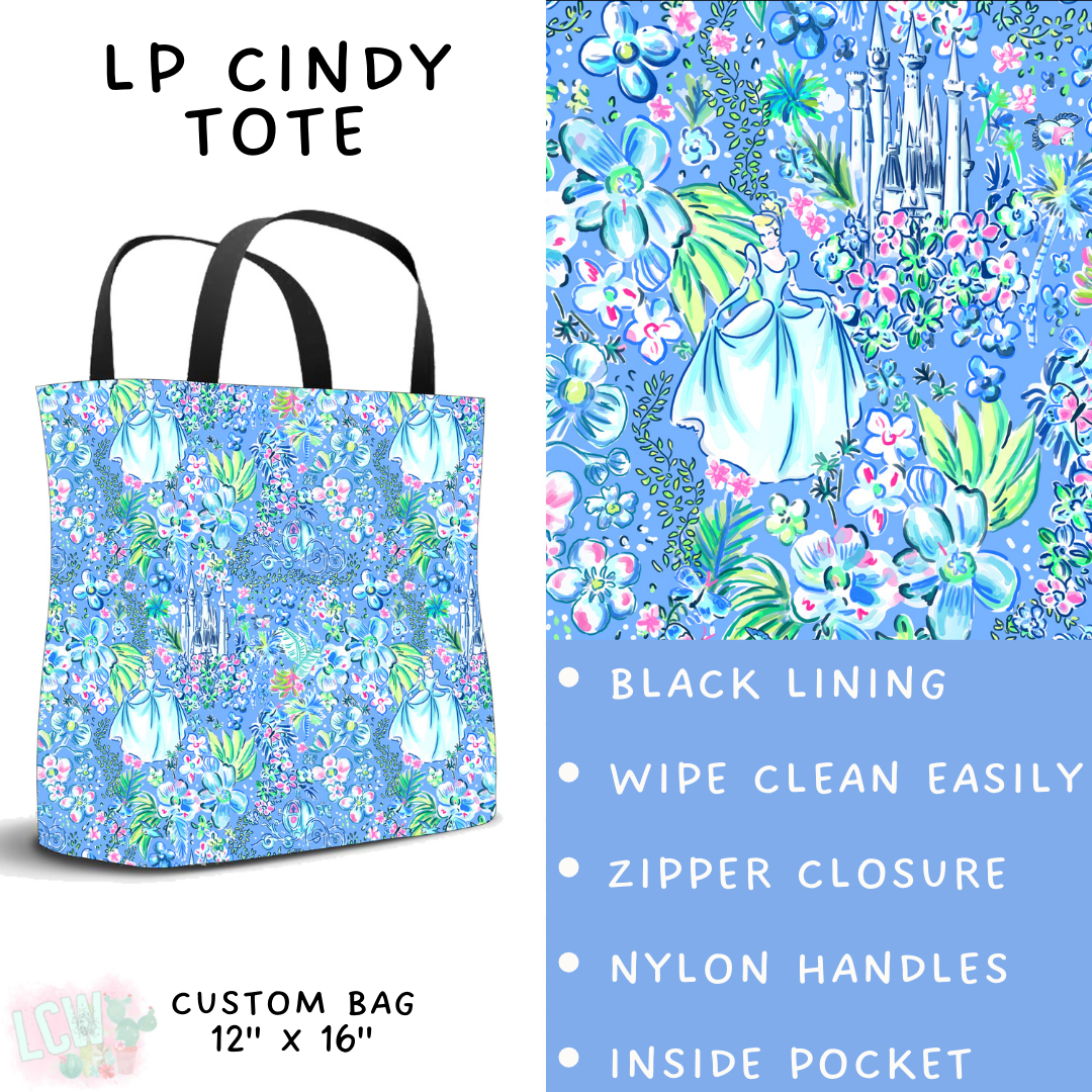 Batch #426 - LP Collection - Closes 10/8 - ETA late Nov - LP Cindy Tote