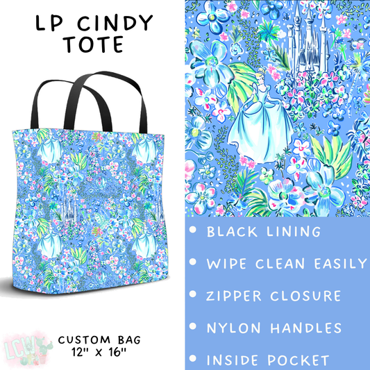 Batch #426 - LP Collection - Closes 10/8 - ETA late Nov - LP Cindy Tote