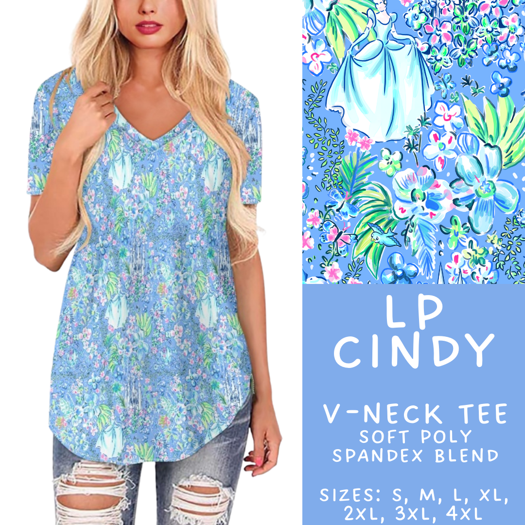 Batch #426 - LP Collection - Closes 10/8 - ETA late Nov - LP Cindy V-Neck Tee