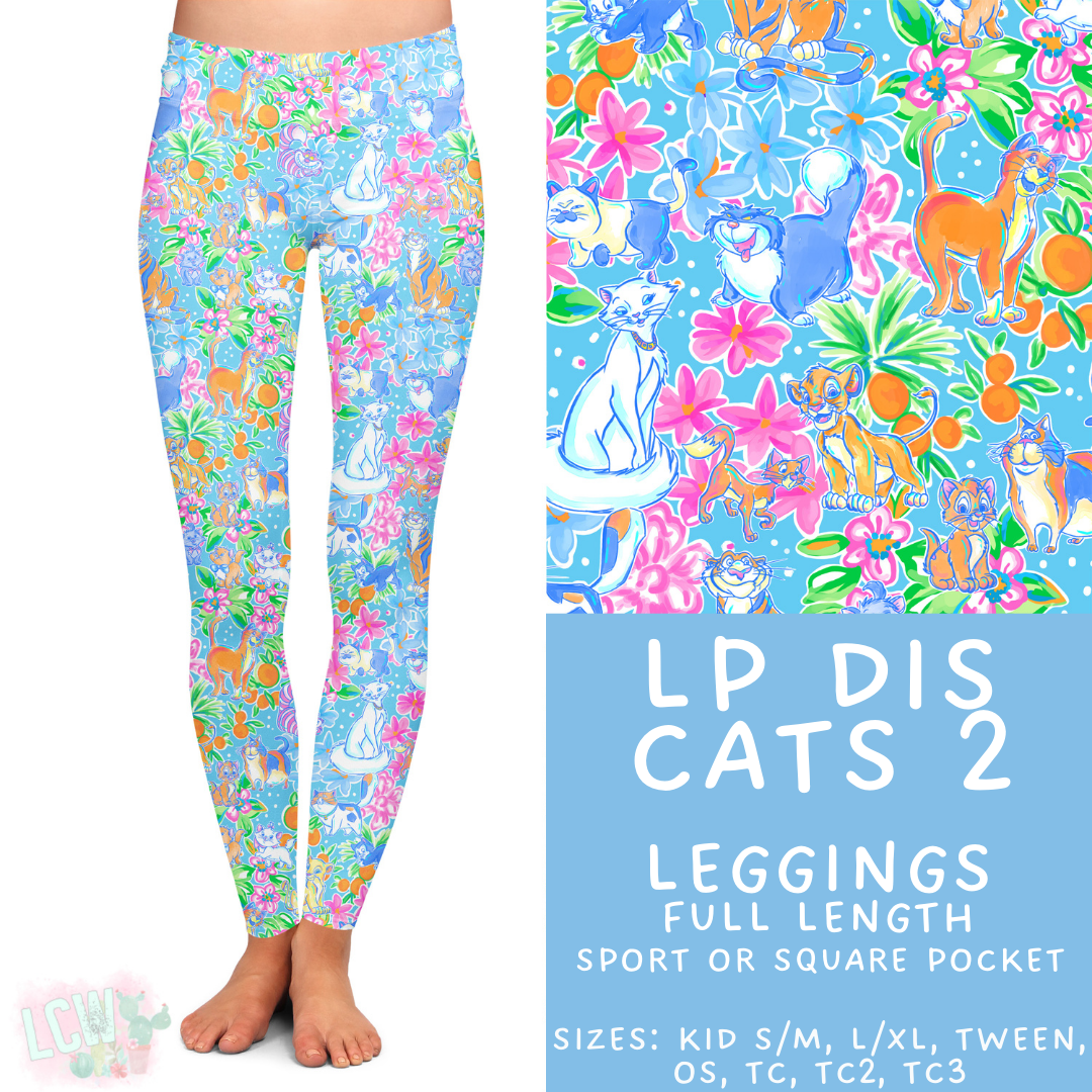 Batch #426 - LP Collection - Closes 10/8 - ETA late Nov - LP Dis Cats 2 Full Length Leggings