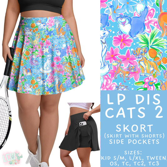 Batch #426 - LP Collection - Closes 10/8 - ETA late Nov - LP Dis Cats 2 Skort