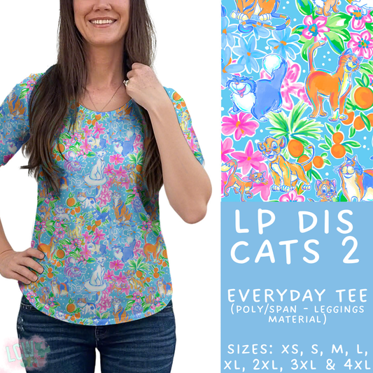Batch #426 - LP Collection - Closes 10/8 - ETA late Nov - LP Dis Cats 2 Everyday Tee