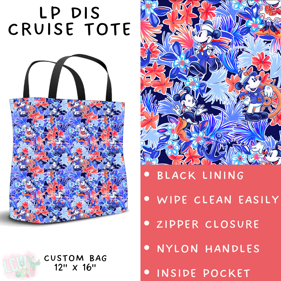 Batch #426 - LP Collection - Closes 10/8 - ETA late Nov - LP Dis Cruise Tote
