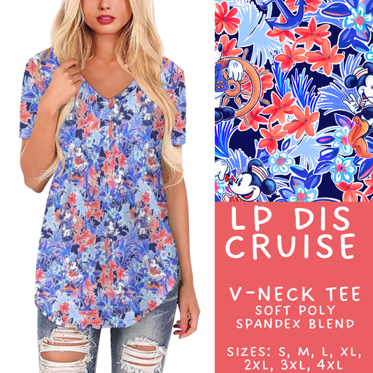 Batch #426 - LP Collection - Closes 10/8 - ETA late Nov - LP Dis Cruise V-Neck Tee