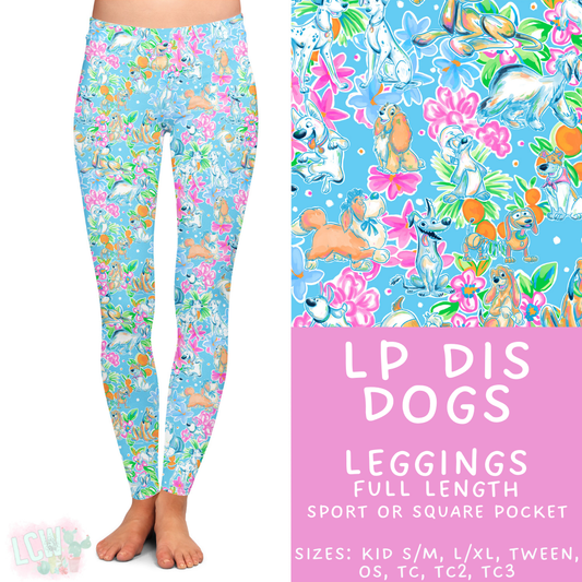 Batch #426 - LP Collection - Closes 10/8 - ETA late Nov - LP Dis Dogs Full Length Leggings