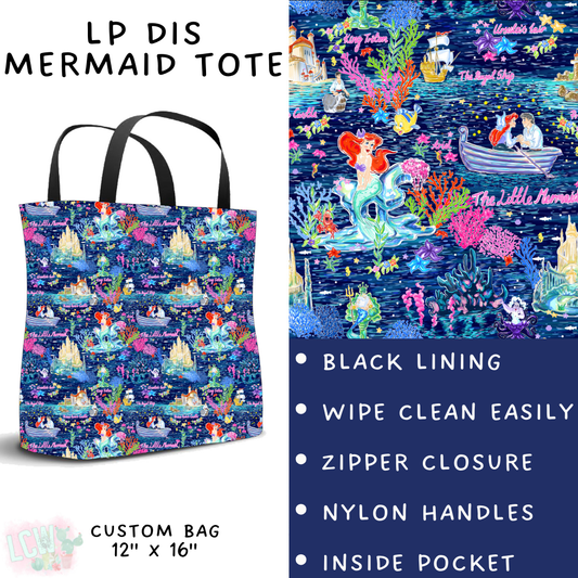 Batch #426 - LP Collection - Closes 10/8 - ETA late Nov - LP Dis Mermaid Tote
