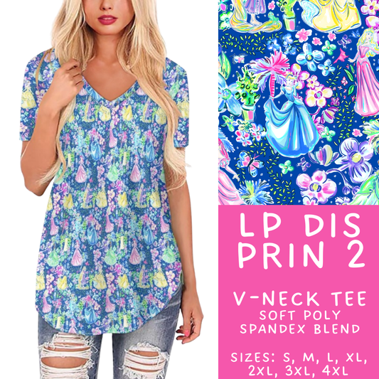 Batch #426 - LP Collection - Closes 10/8 - ETA late Nov - LP Dis Prin 2 V-Neck Tee