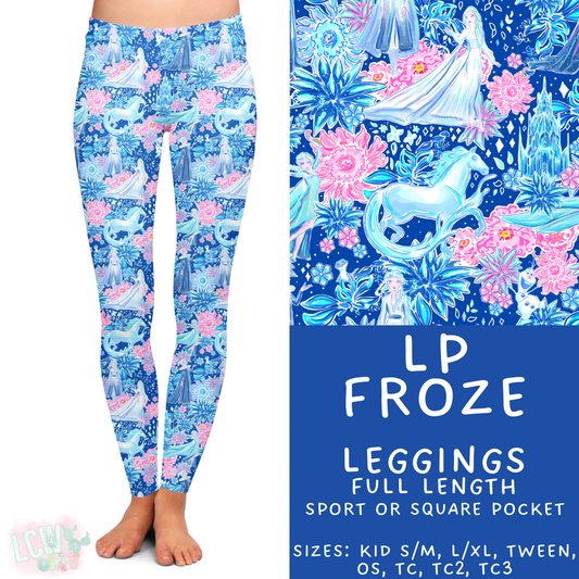 Batch #426 - LP Collection - Closes 10/8 - ETA late Nov - LP Froze Full Length Leggings