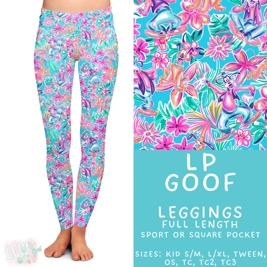 Batch #426 - LP Collection - Closes 10/8 - ETA late Nov - LP Goof Full Length Leggings