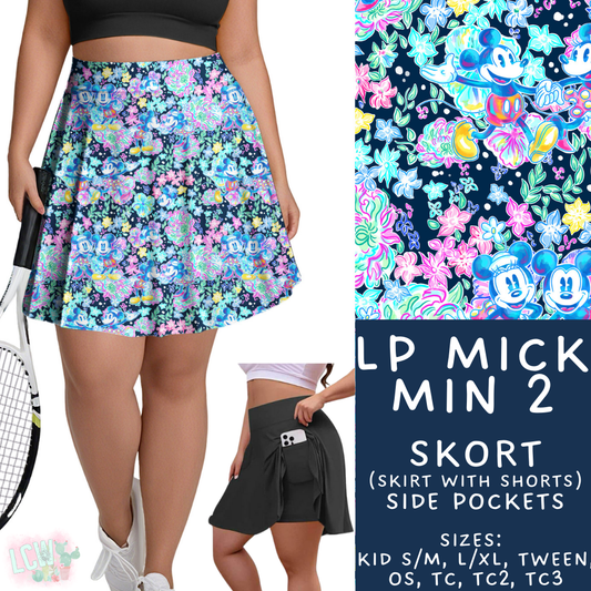 Batch #426 - LP Collection - Closes 10/8 - ETA late Nov - LP Mick Min 2 Skort
