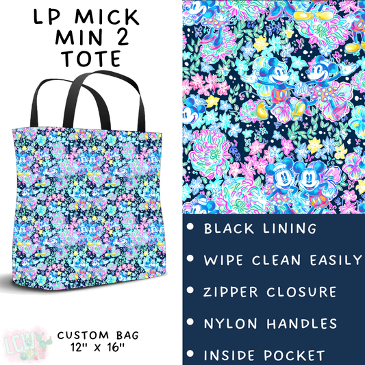 Batch #426 - LP Collection - Closes 10/8 - ETA late Nov - LP Mick Min 2 Tote