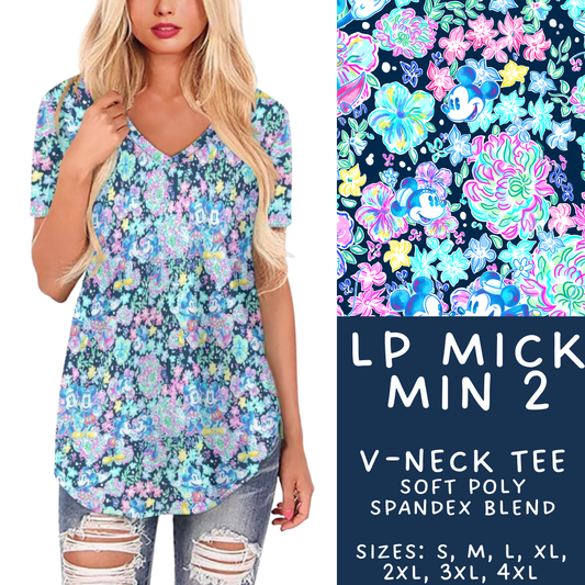 Batch #426 - LP Collection - Closes 10/8 - ETA late Nov - LP Mick Min 2 V-Neck Tee