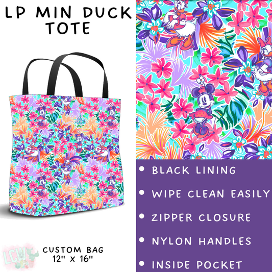 Batch #426 - LP Collection - Closes 10/8 - ETA late Nov - LP Min Duck Tote