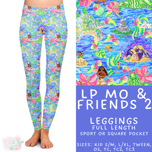Batch #426 - LP Collection - Closes 10/8 - ETA late Nov - LP Mo & Friends 2 Full Length Leggings