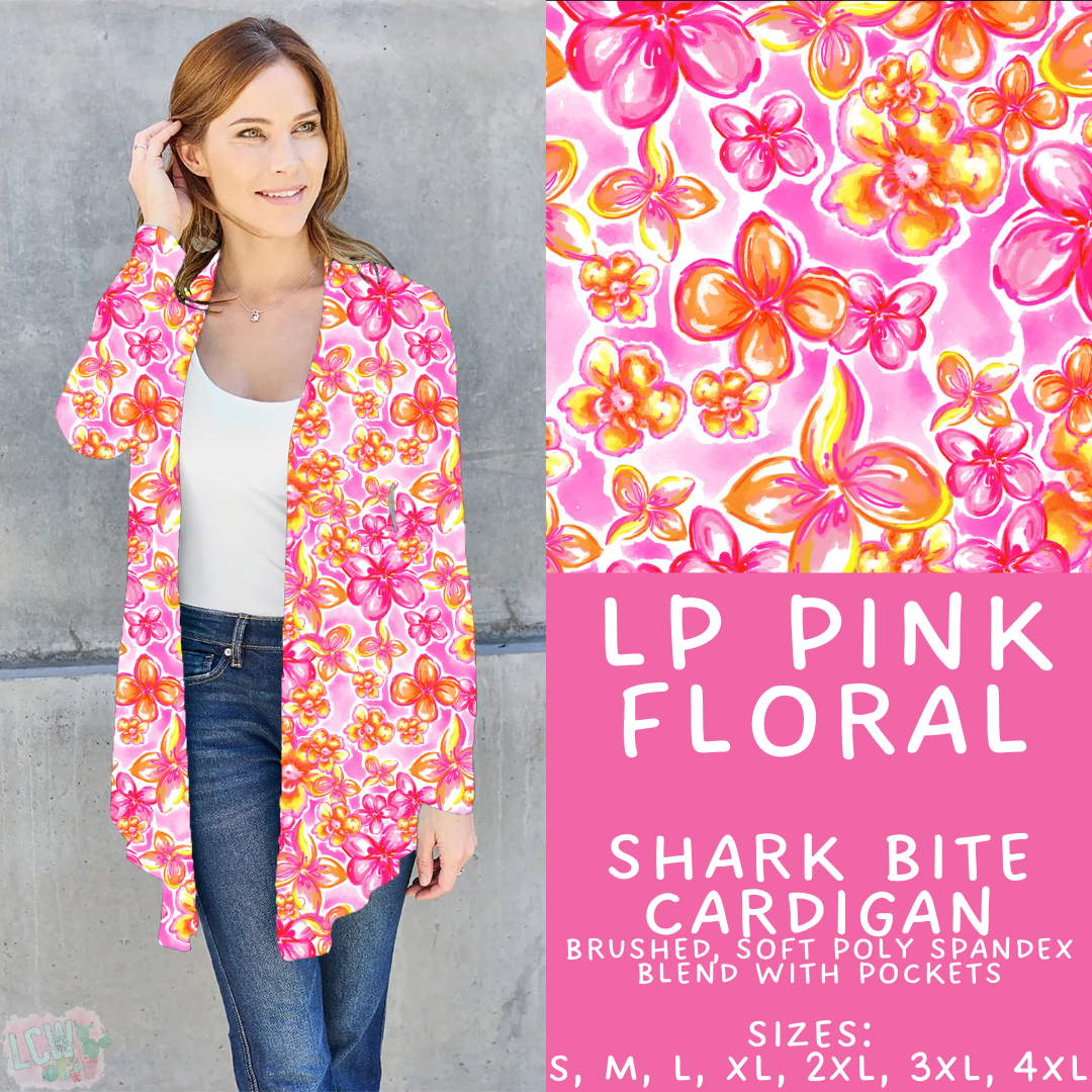 Batch #426 - LP Collection - Closes 10/8 - ETA late Nov - LP Pink Floral Cardigan