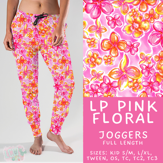 Batch #426 - LP Collection - Closes 10/8 - ETA late Nov - LP Pink Floral Joggers