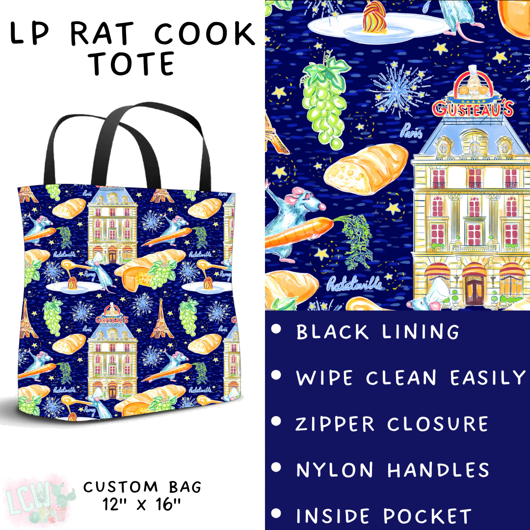 Batch #426 - LP Collection - Closes 10/8 - ETA late Nov - LP Rat Cook Tote