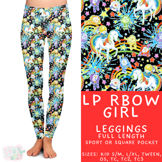 Batch #426 - LP Collection - Closes 10/8 - ETA late Nov - LP RBow Girl Full Length Leggings