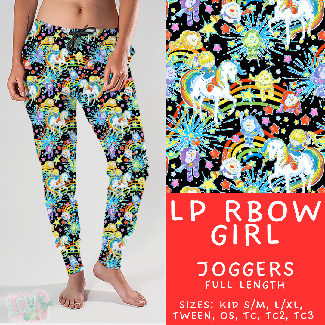 Batch #426 - LP Collection - Closes 10/8 - ETA late Nov - LP RBow Girl Joggers