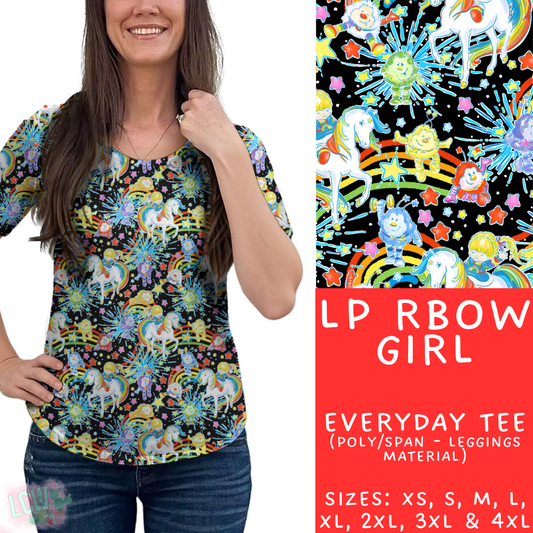 Batch #426 - LP Collection - Closes 10/8 - ETA late Nov - LP Rbow Girl Everyday Tee