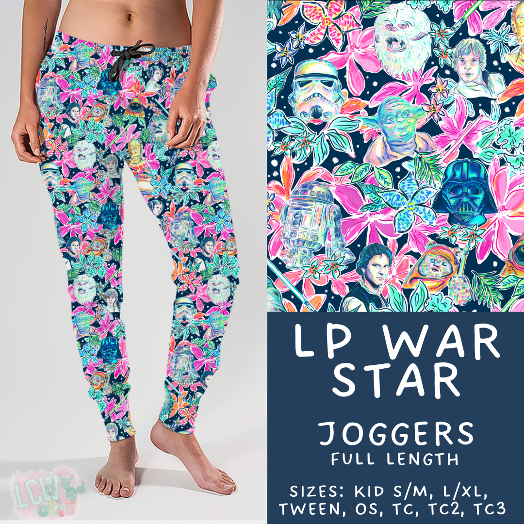 Batch #426 - LP Collection - Closes 10/8 - ETA late Nov - LP War Star Joggers