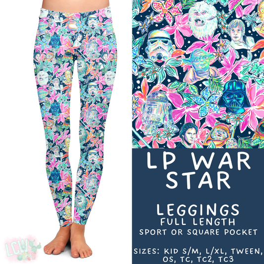Batch #426 - LP Collection - Closes 10/8 - ETA late Nov - LP War Star Full Length Leggings