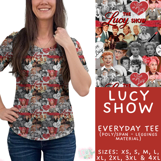 Batch #502 - Show Time - Closes 3/11 - ETA mid May - Lucy Show Everyday Tee