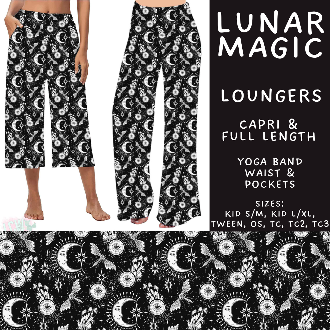 Batch #607 - Fun Run 28 - Closes 11/2 - ETA early Jan - Lunar Magic Capri and Full Length Loungers