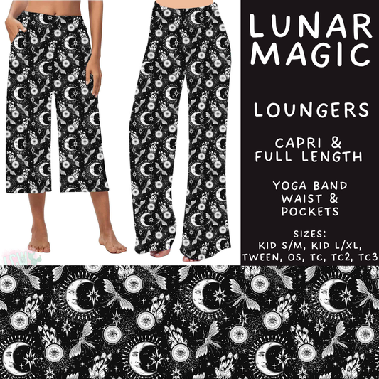 Batch #607 - Fun Run 28 - Closes 11/2 - ETA early Jan - Lunar Magic Capri and Full Length Loungers