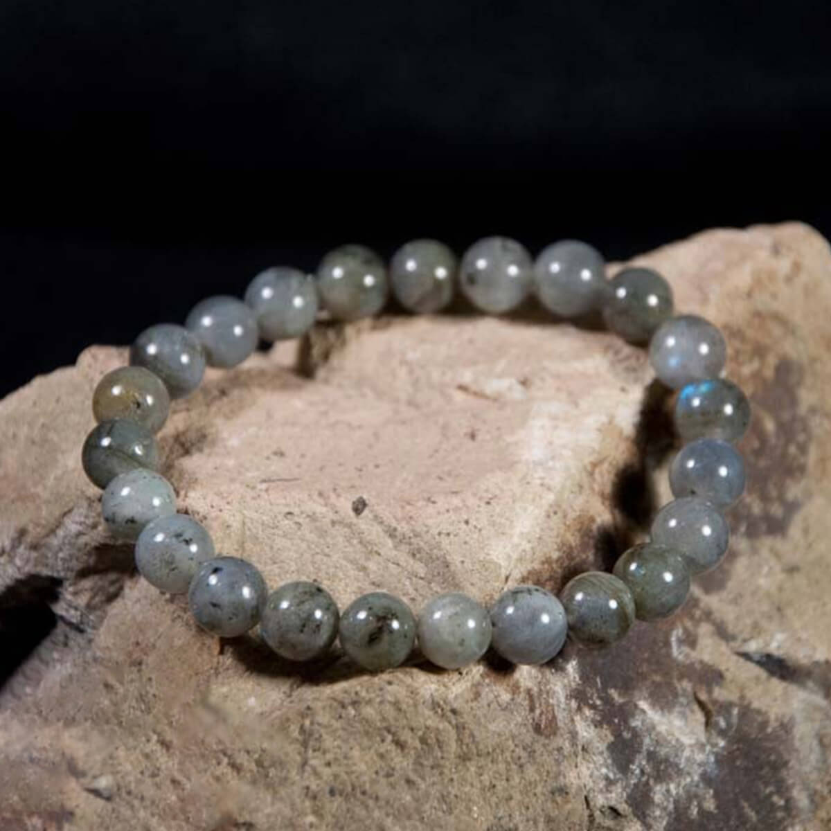 NATURAL STONE BRACELET (ADJUSTABLE) - Alonna's Legging Land