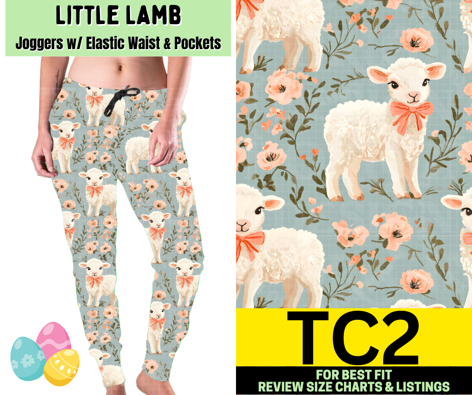 Little Lamb Joggers - Alonna's Legging Land