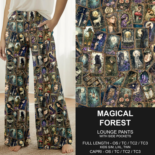 B276 - Preorder Magical Forest Lounge Pants (Closes 3/01. ETA: early May) - Alonna's Legging Land