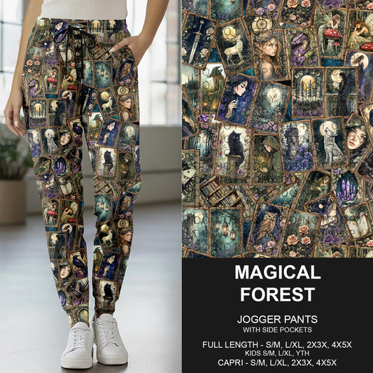 B276 - Preorder Magical Forest Joggers (Closes 3/01. ETA: early May) - Alonna's Legging Land