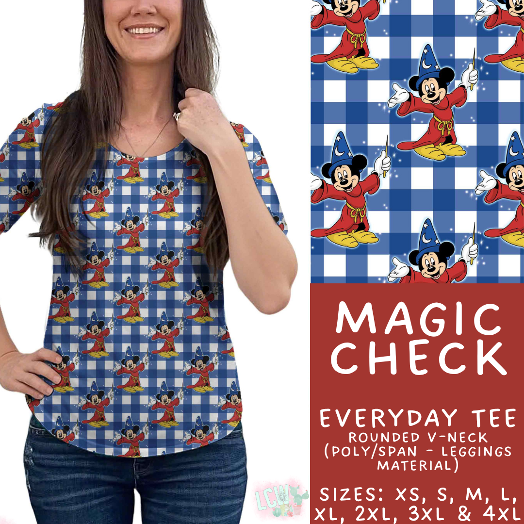 Batch #548 - May Request Run - Closes 6/26 - ETA late August - Magic Check Everyday Tee