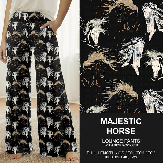 B261 - Preorder Majestic Horse Lounge Pants (Closes 11/16. ETA late Jan.)