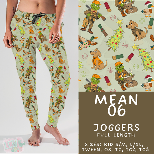 Batch #436 - Mr Mean 2 - Closes 10/24 - ETA early Dec - Mean 06 Joggers