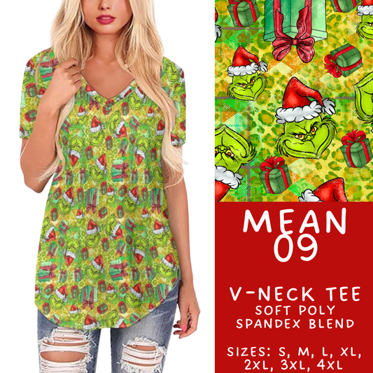 Batch #436 - Mr Mean 2 - Closes 10/24 - ETA early Dec - Mean 09 V-Neck Tee