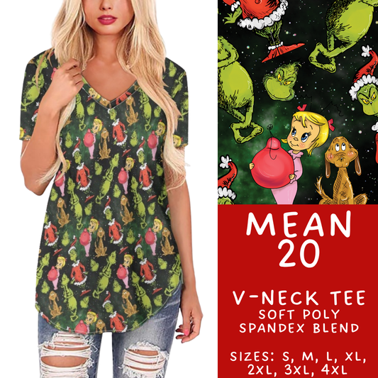 Batch #436 - Mr Mean 2 - Closes 10/24 - ETA early Dec - Mean 20 V-Neck Tee