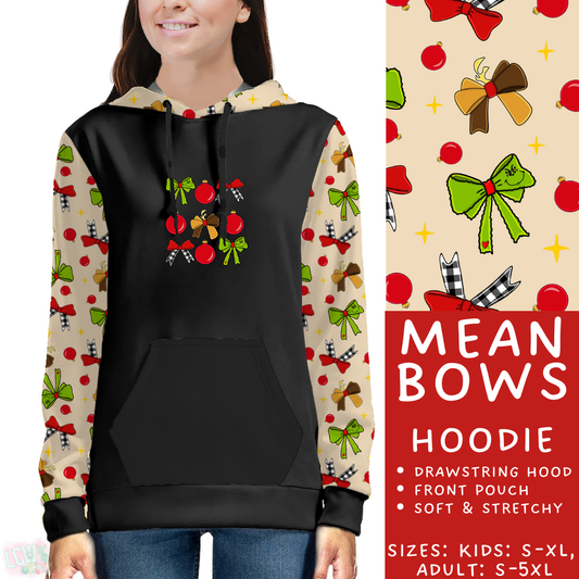 Batch #428 - Christmas Spirit - Closes 10/10 - ETA late Nov - Mean Bows Hoodie
