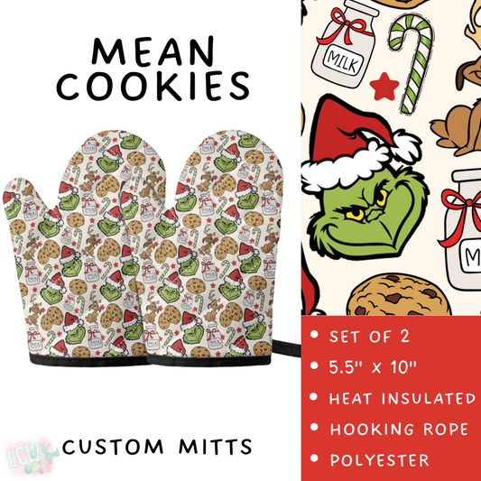 Batch #416 - Baking Spirits Bright 2 - Closes 9/19 - ETA early Nov - Mean Cookies Oven Mitts